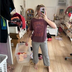 Urban Outfitters Purple Short Sleeve Tee